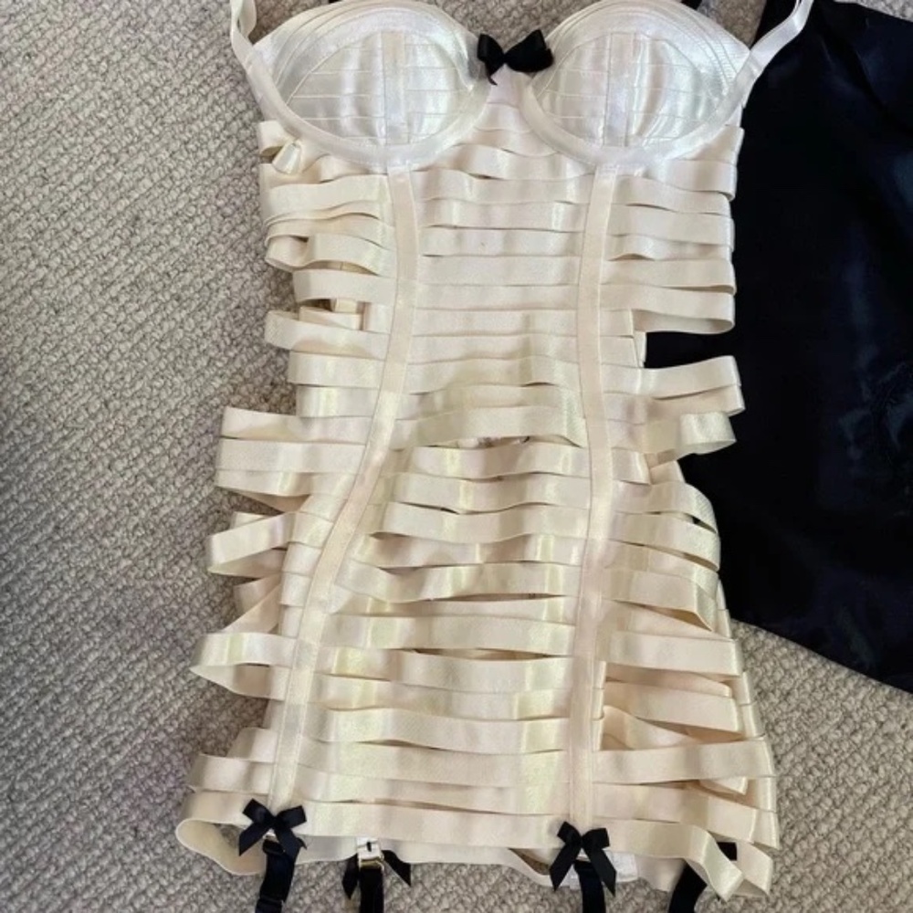 Bordelle Angela Chemise in a Rare Two-Tone - Picture 8 of 8
